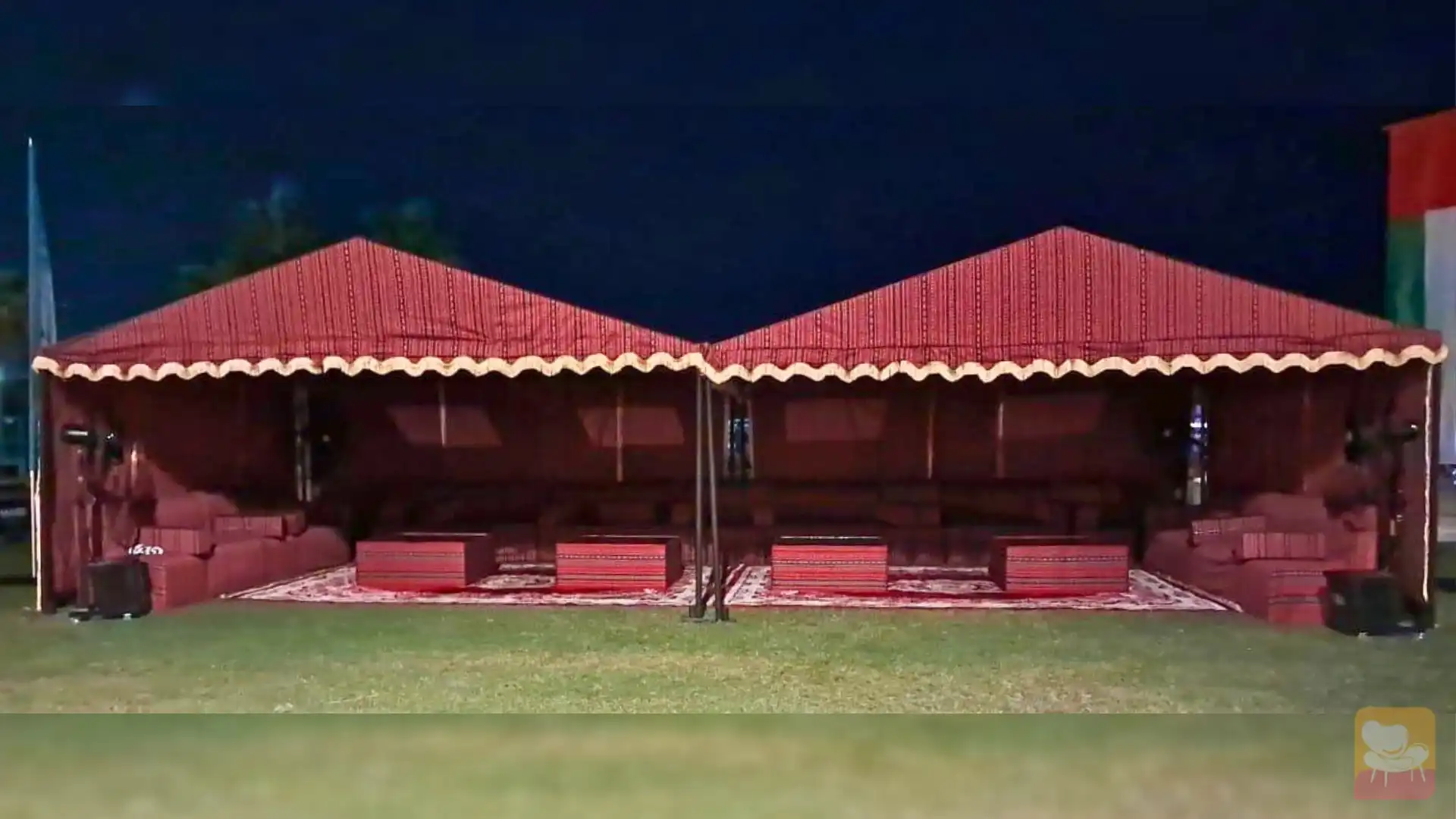 5 x 5 Majlis Setup - Preset Event Rentals