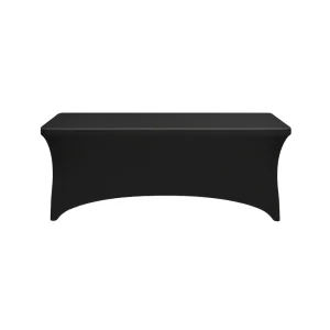 Banquet Rectangular Cover Black