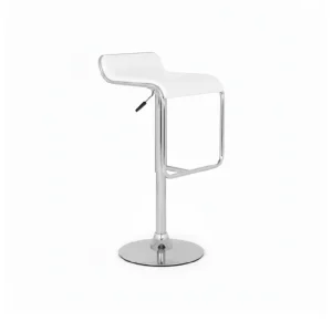 Curl Barstool White