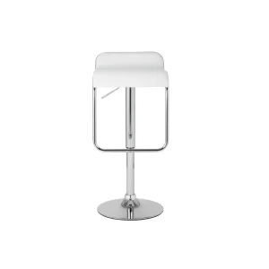 Curl Bar Chair White