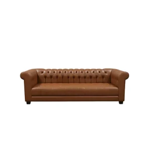 Kingston Three Seater Sofa Brown