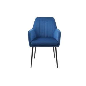 Rocco Velvet Blue Chair