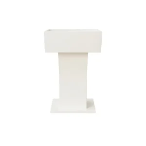 Stage Podium White