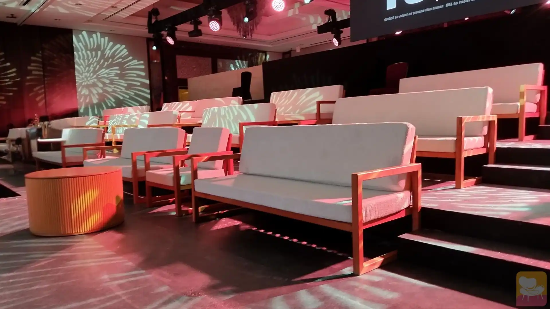 wooden coffee table dubai - Preset Event Rentals