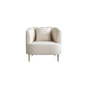 Luna One Seater Sofa Beige