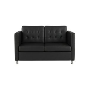 Executive Two Seater Sofa Black