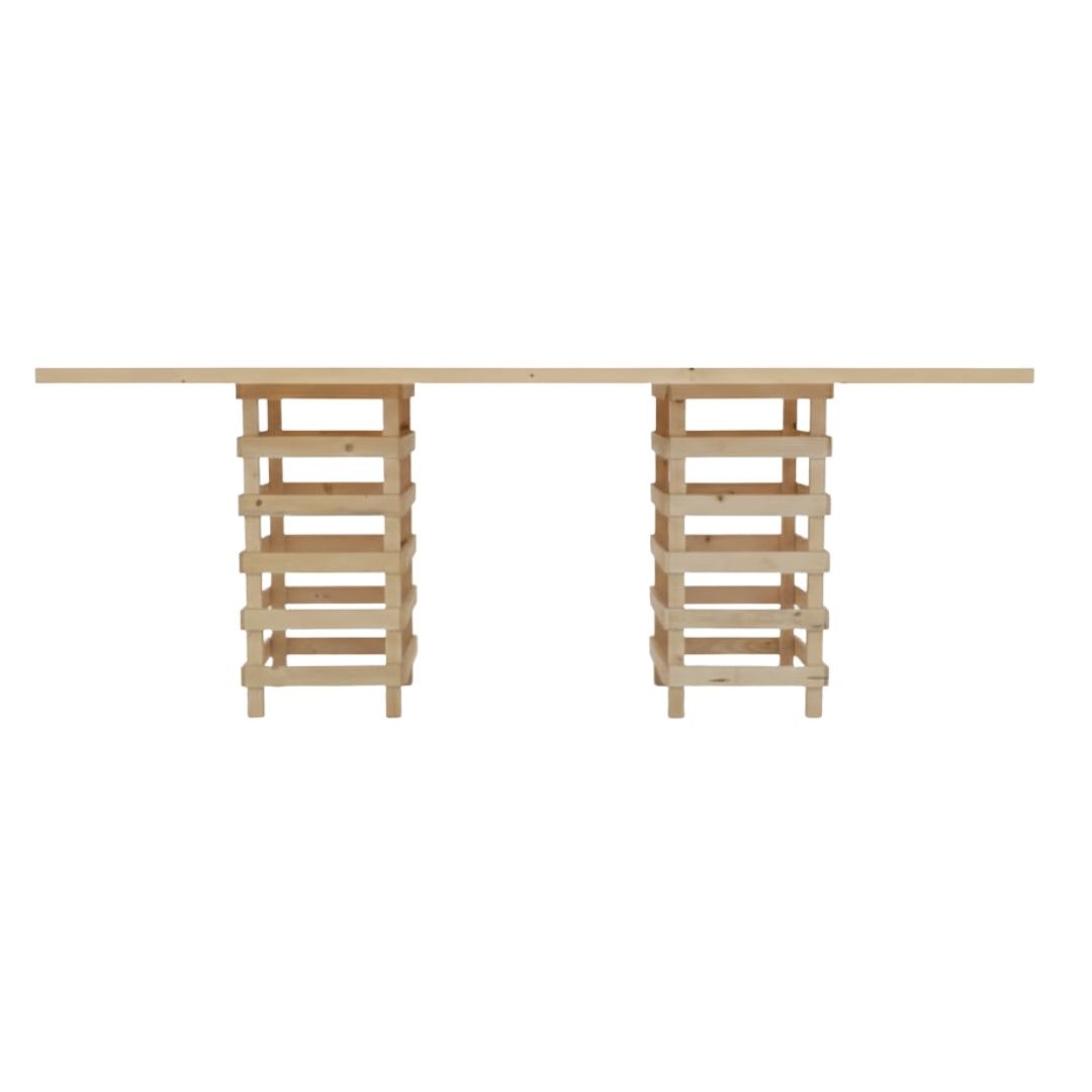 Pallet Twin High Table