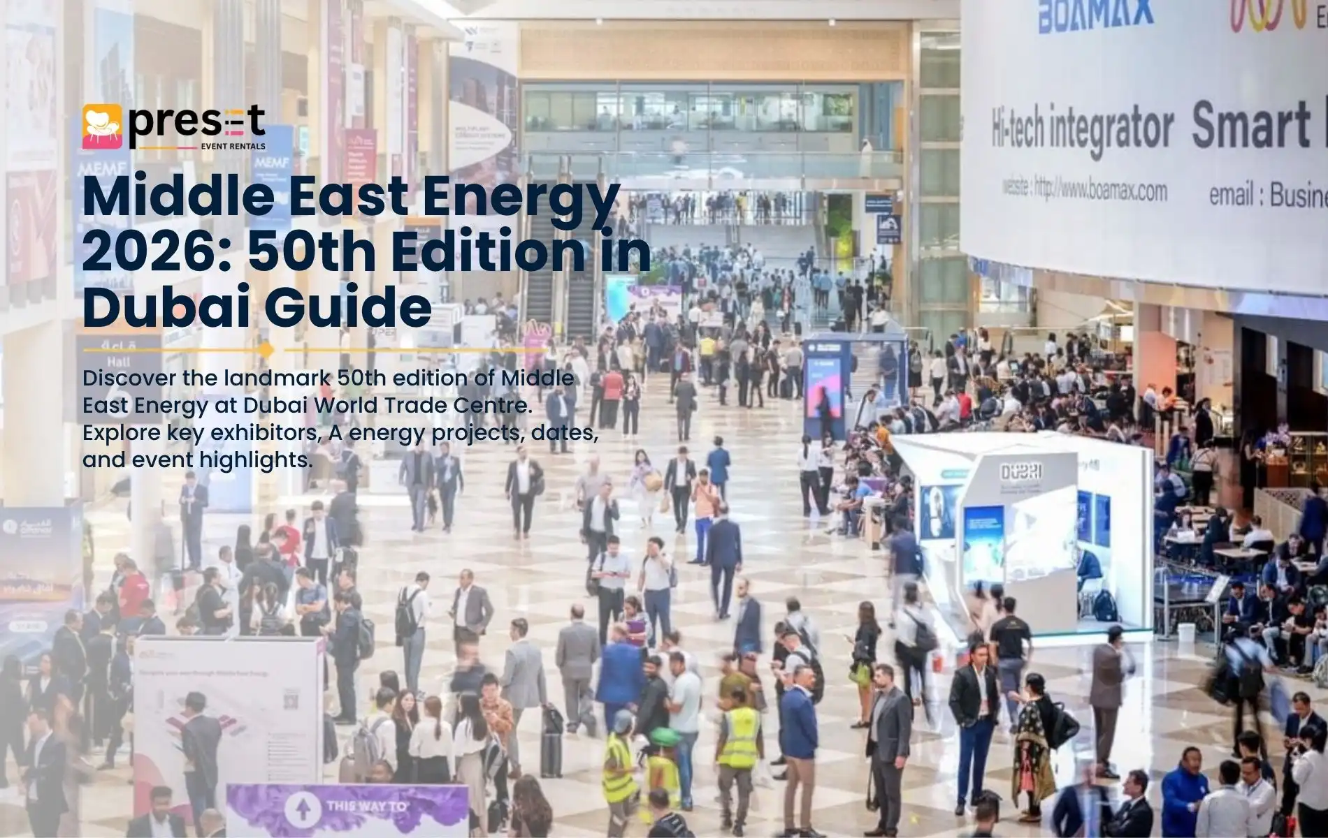 Middle East Energy 2026: 50th Edition in Dubai Guide