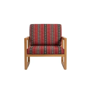 Navaro One Seater Majlis Red