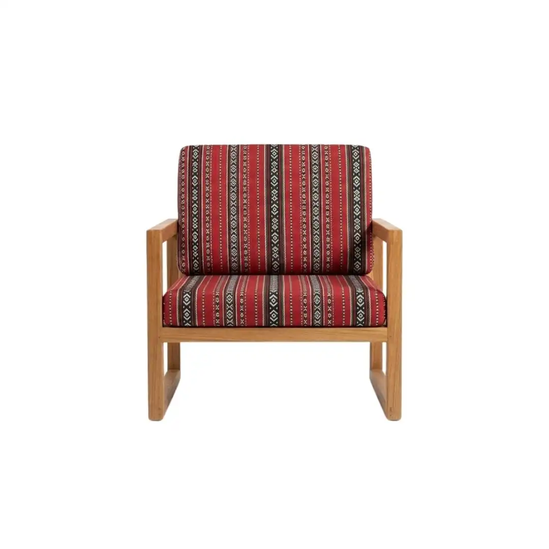 Navaro One Seater Majlis Red