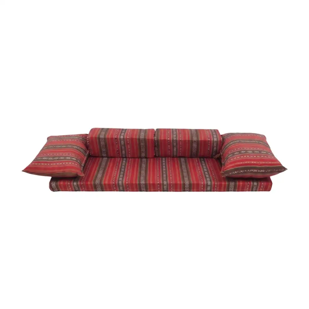 Low Majlis Seating Set Red