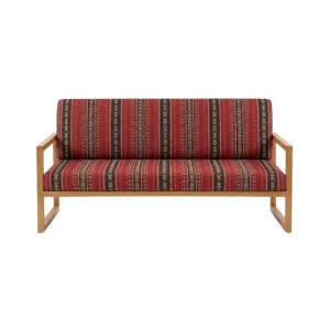Navaro Two Seater Majlis Red