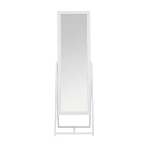 Prism Standing Mirror White
