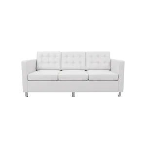 Executive Three Seater Sofa White