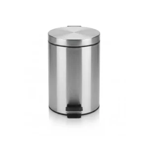 Trash bin round